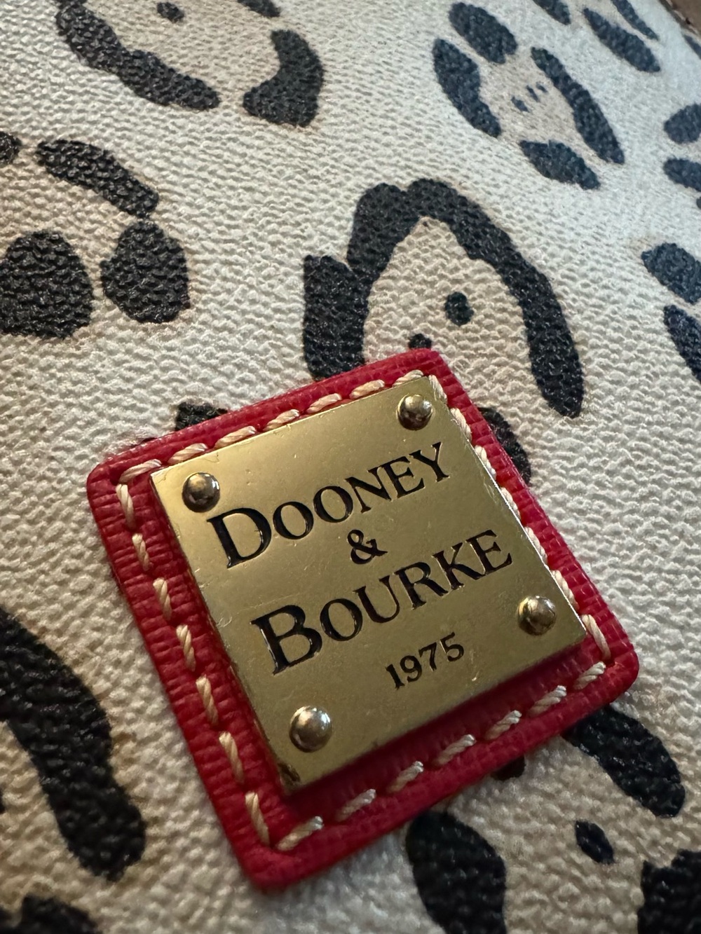 Dooney & Bourke Red Leopard Crossbody - Picture 13 of 14